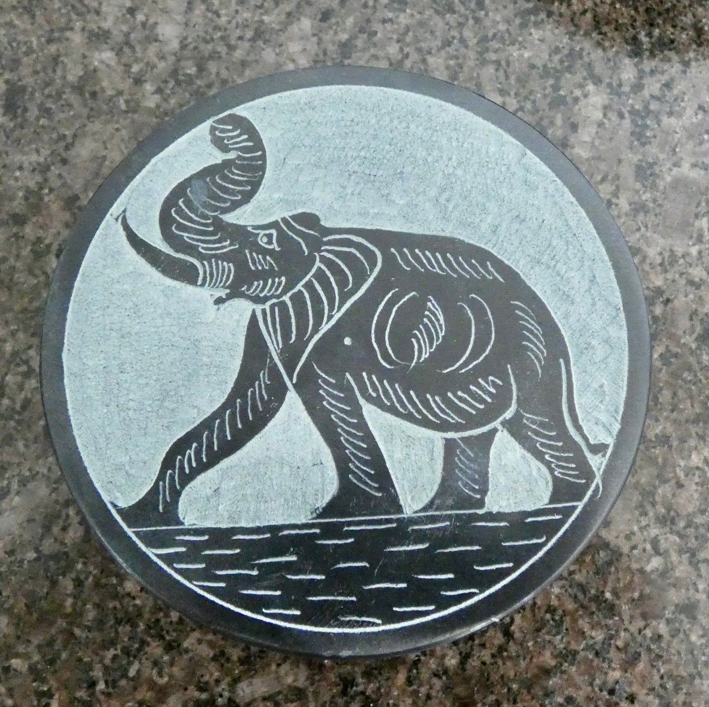 Hand Carved Soapstone Box