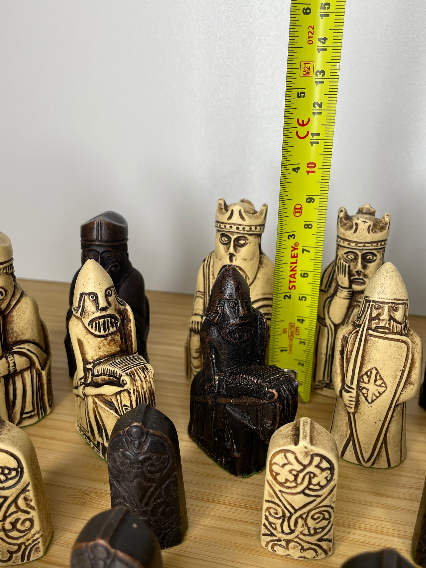 Full Size Isle of Lewis set of Chess Pieces