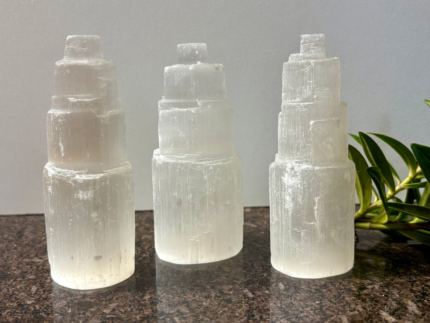 Selenite Tower 10cm tall
