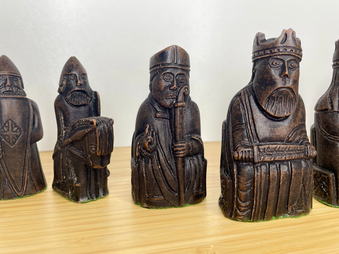 Full Size Isle of Lewis set of Chess Pieces