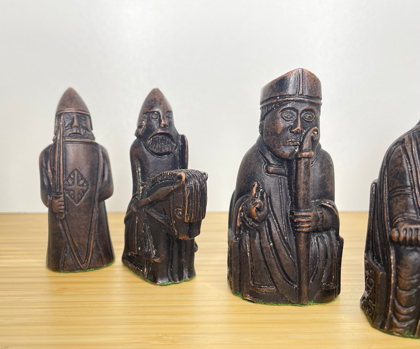 Full Size Isle of Lewis set of Chess Pieces