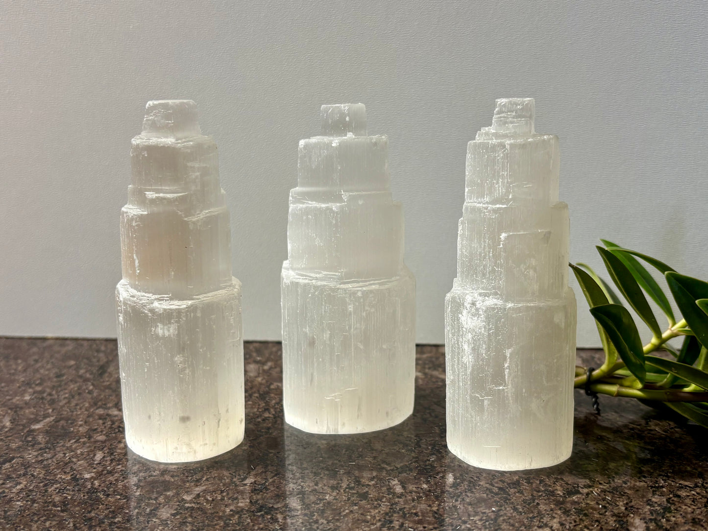 Selenite Tower 10cm tall