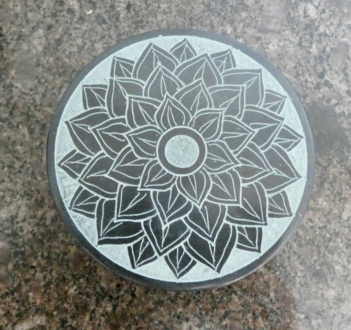 Hand Carved Soapstone Box