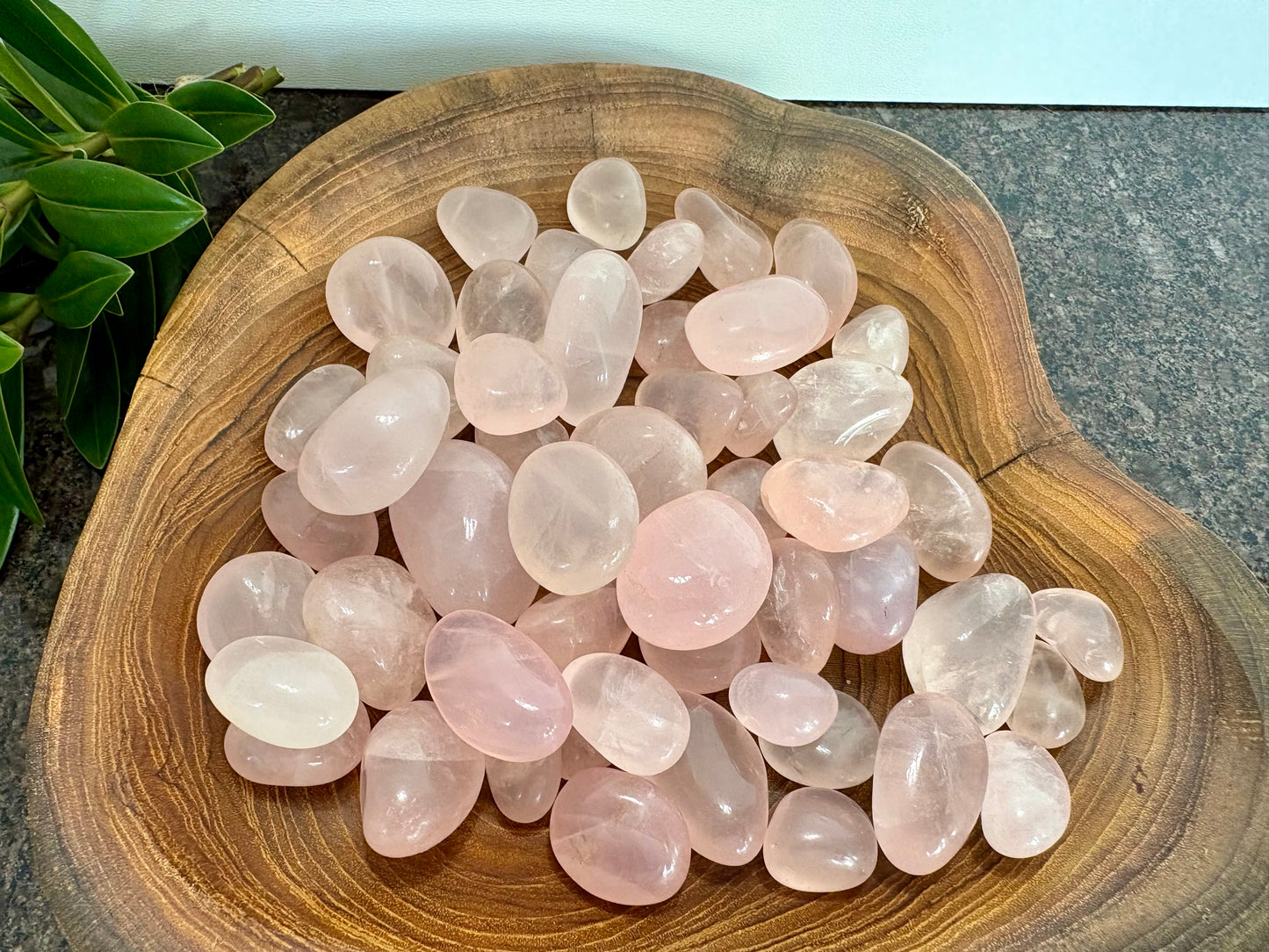 Natural Rose Quartz Tumble Stones