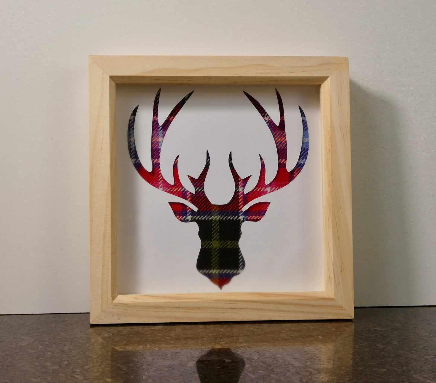 Scottish Tartan Cut Out Wall Art |
Framed Tartan Artwork 19 x 19cm
Box Frame | Scotland Gift | Celtic
Home Décor