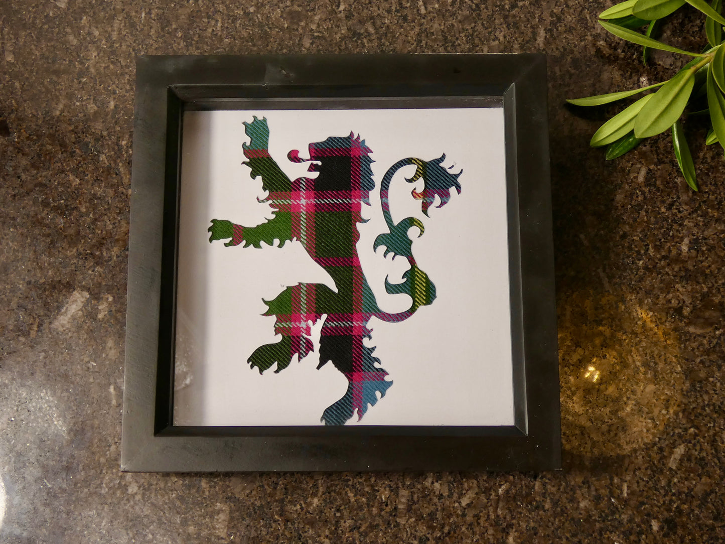 Scottish Tartan Cut Out Wall Art |
Framed Tartan Artwork 19 x 19cm
Box Frame | Scotland Gift | Celtic
Home Décor