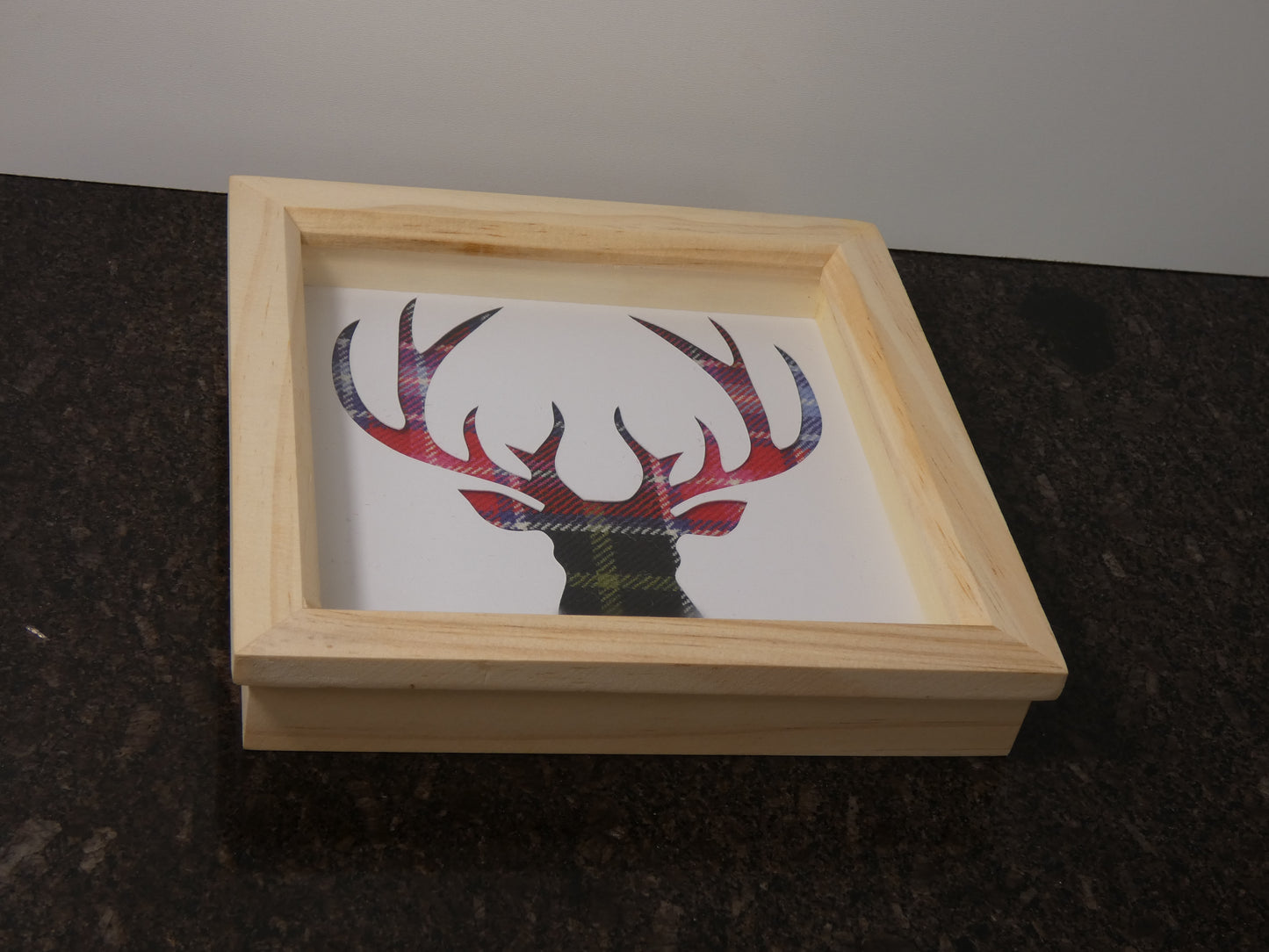 Scottish Tartan Cut Out Wall Art |
Framed Tartan Artwork 19 x 19cm
Box Frame | Scotland Gift | Celtic
Home Décor