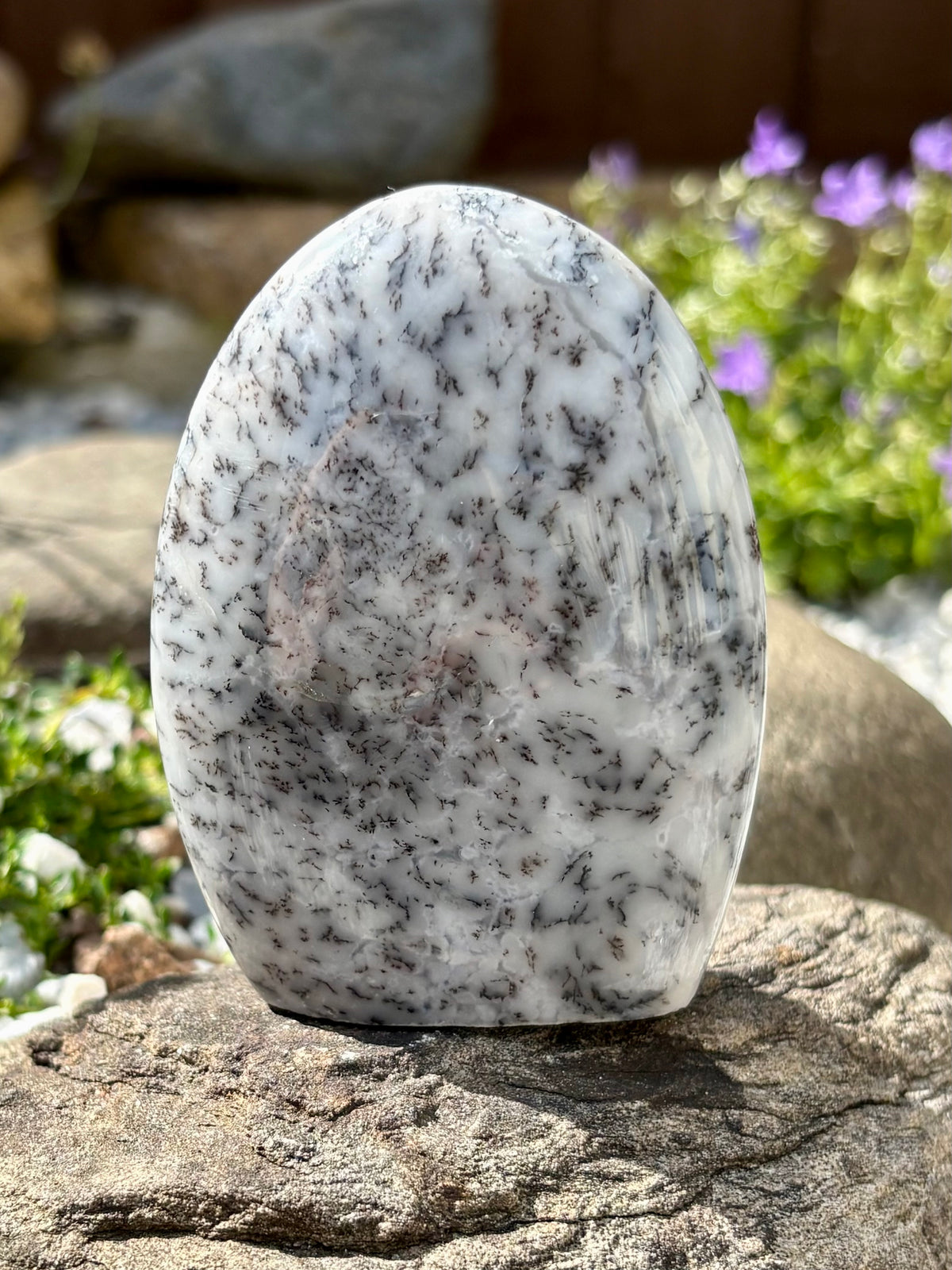 Dendritic Merlinite Freeform – 7.5 cm, 206 g
