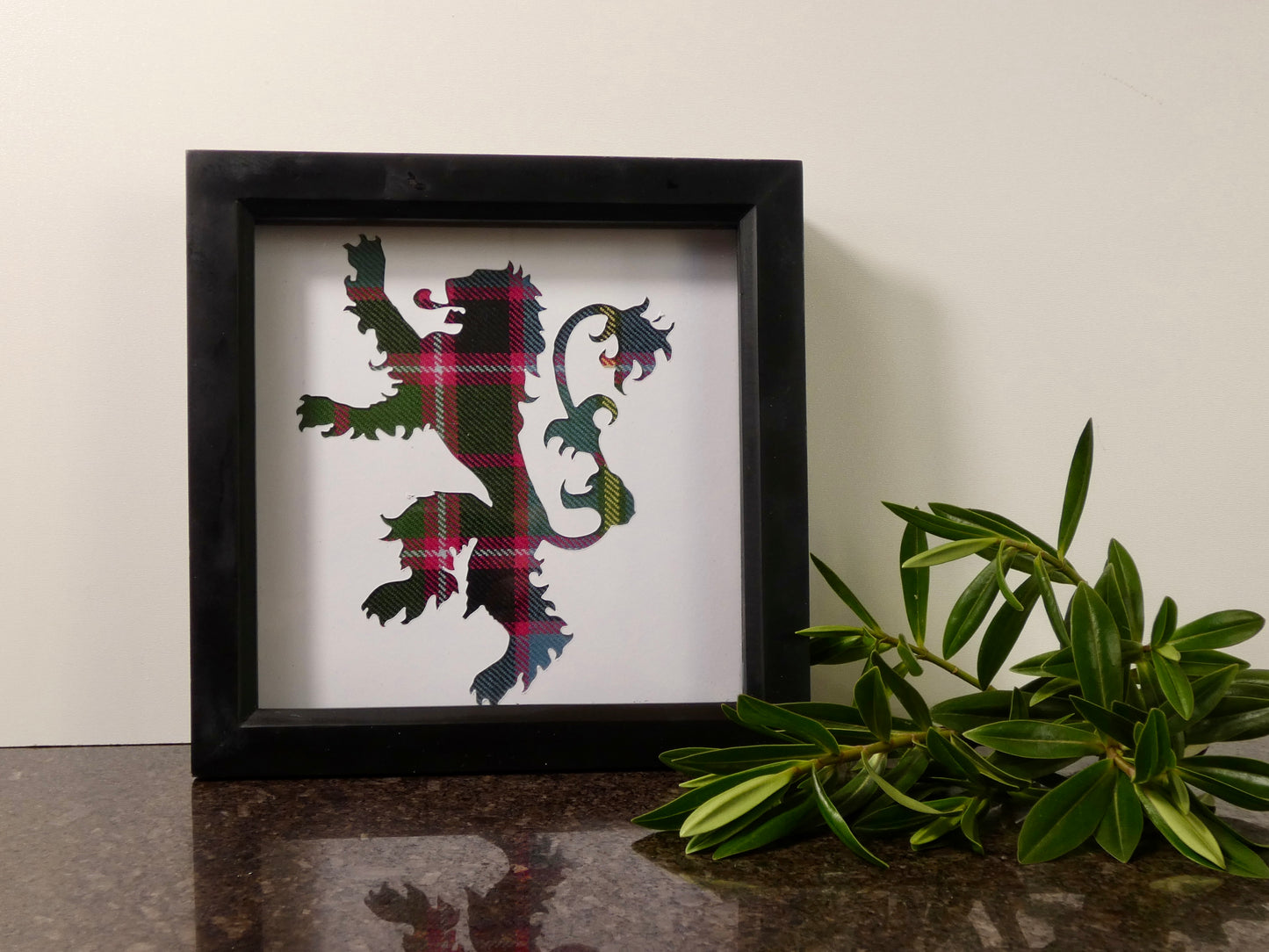 Scottish Tartan Cut Out Wall Art |
Framed Tartan Artwork 19 x 19cm
Box Frame | Scotland Gift | Celtic
Home Décor
