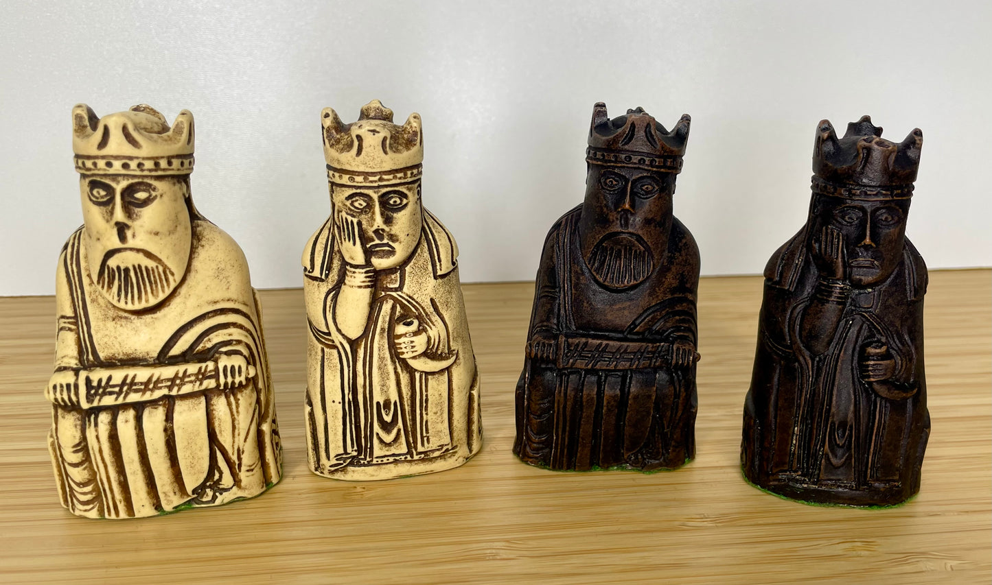 Full Size Isle of Lewis set of Chess Pieces