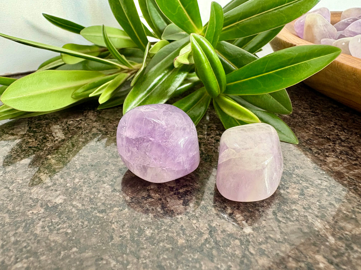 Natural Amethyst Tumble Stones