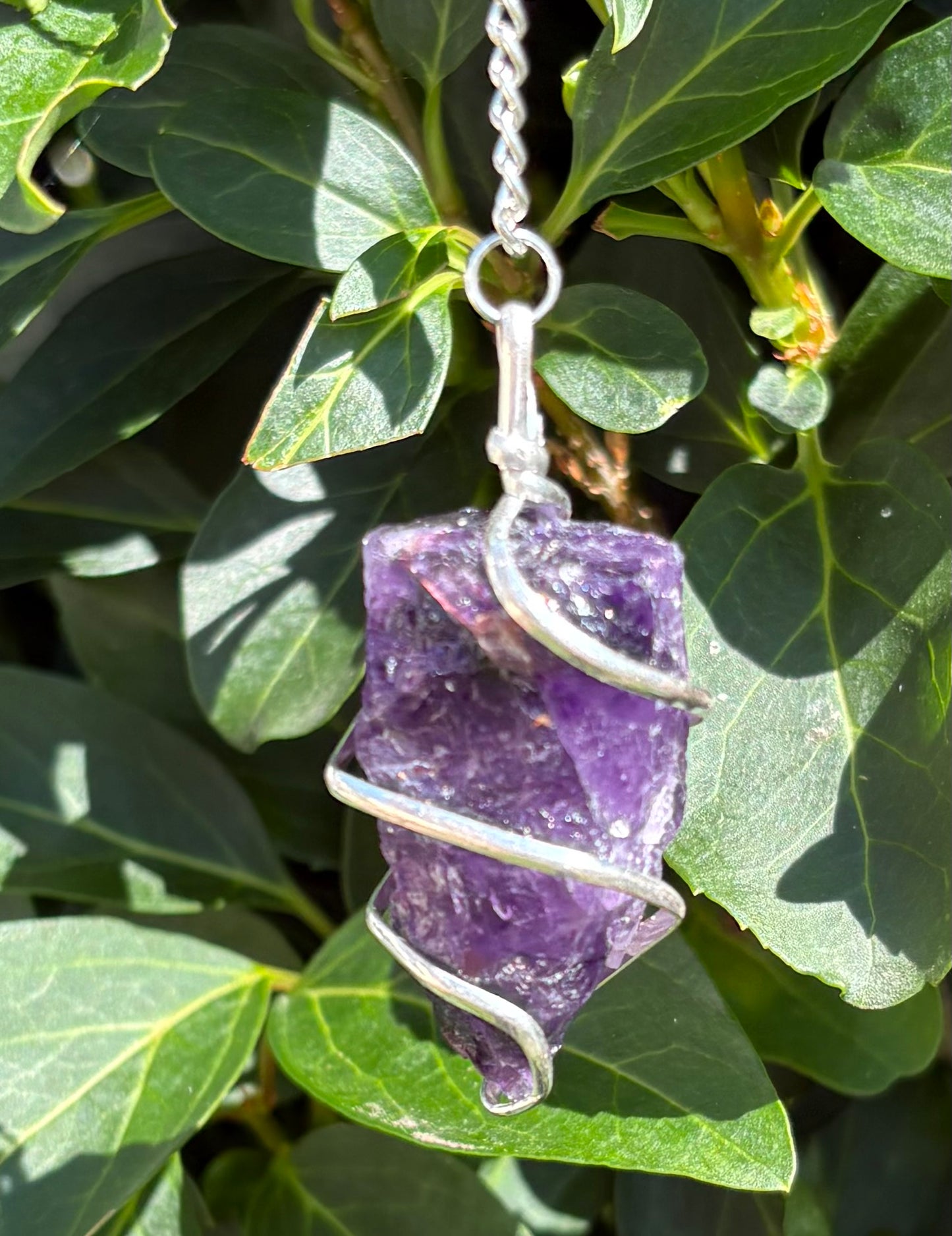 Crystal Pendulum – Rose Quartz, Amethyst or Black Agate