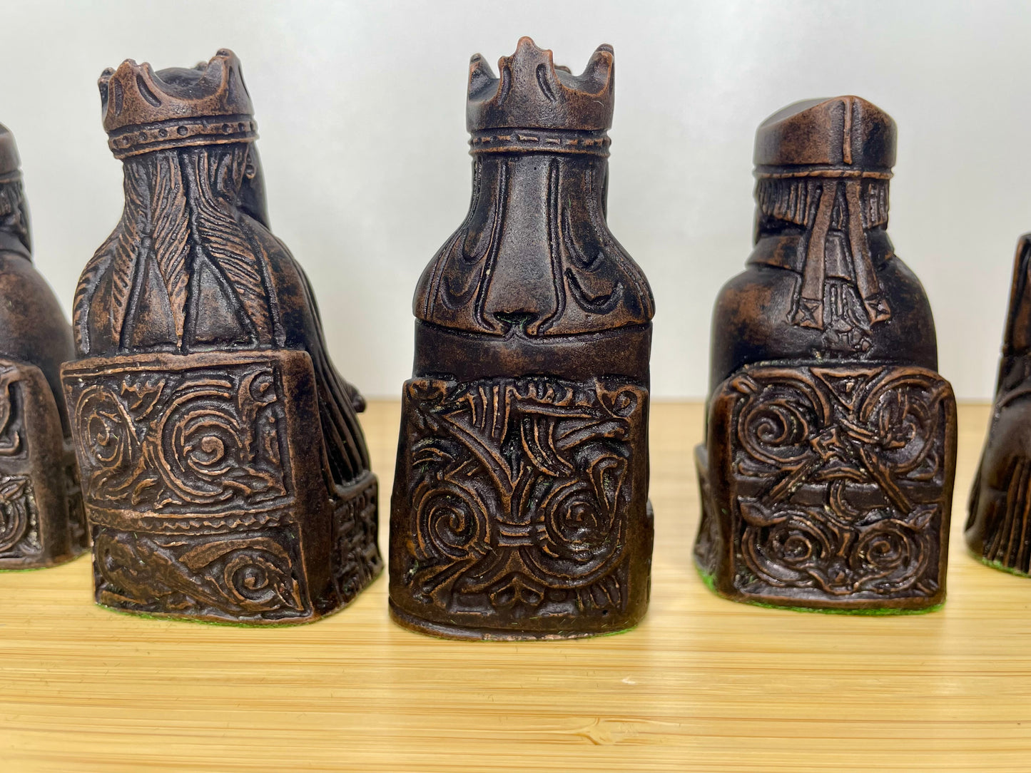 Full Size Isle of Lewis set of Chess Pieces