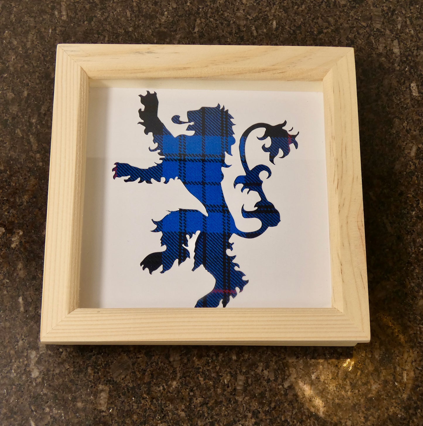 Scottish Tartan Cut Out Wall Art |
Framed Tartan Artwork 19 x 19cm
Box Frame | Scotland Gift | Celtic
Home Décor