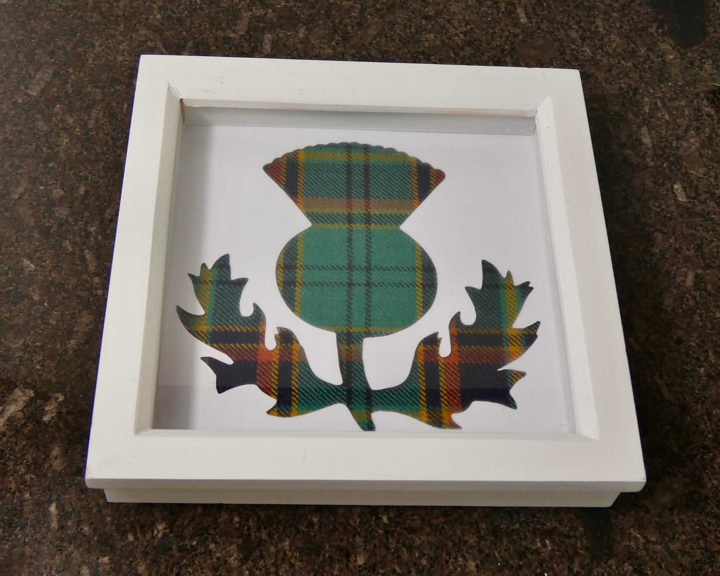 Scottish Tartan Cut Out Wall Art |
Framed Tartan Artwork 19 x 19cm
Box Frame | Scotland Gift | Celtic
Home Décor