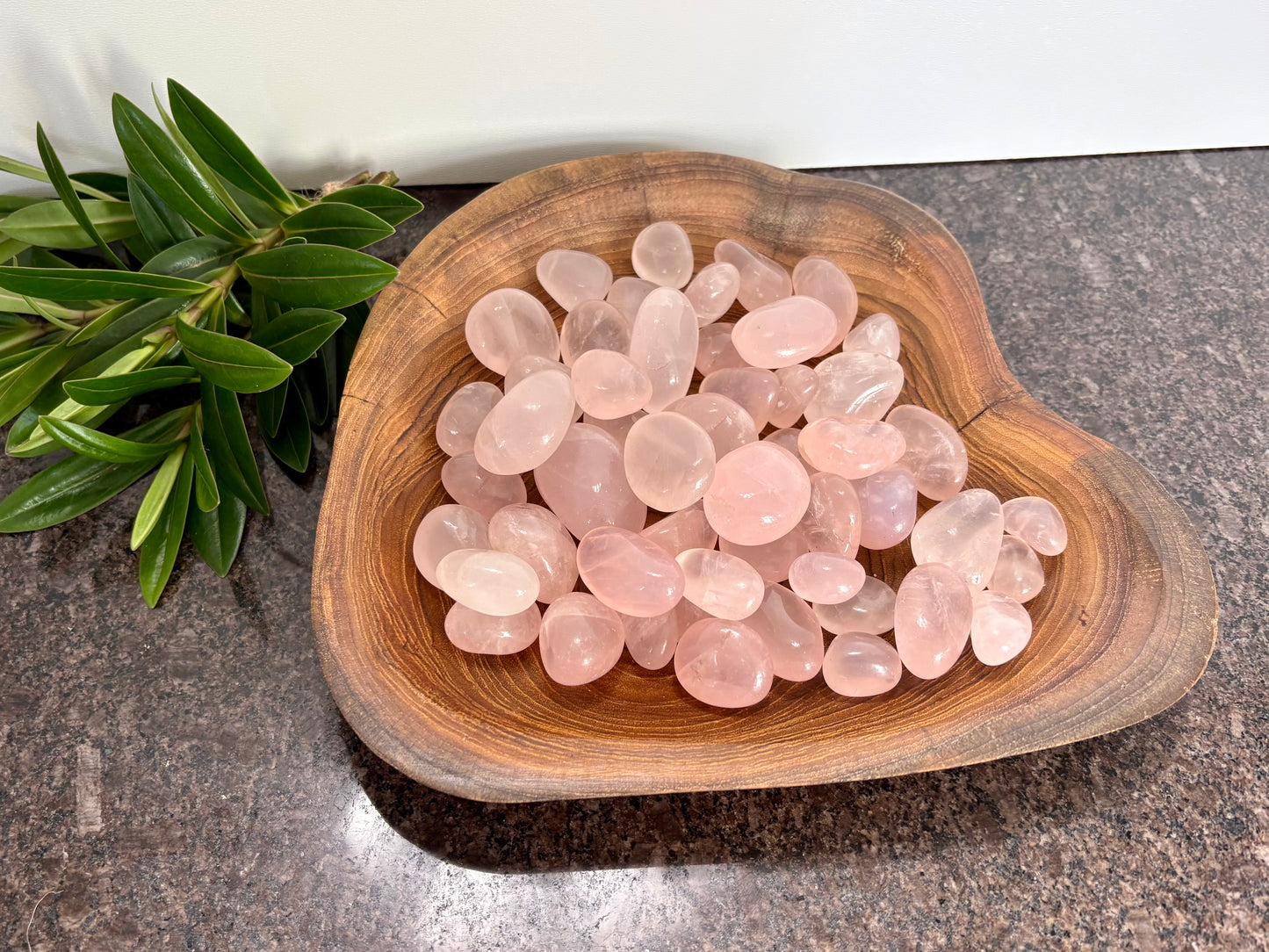 Natural Rose Quartz Tumble Stones