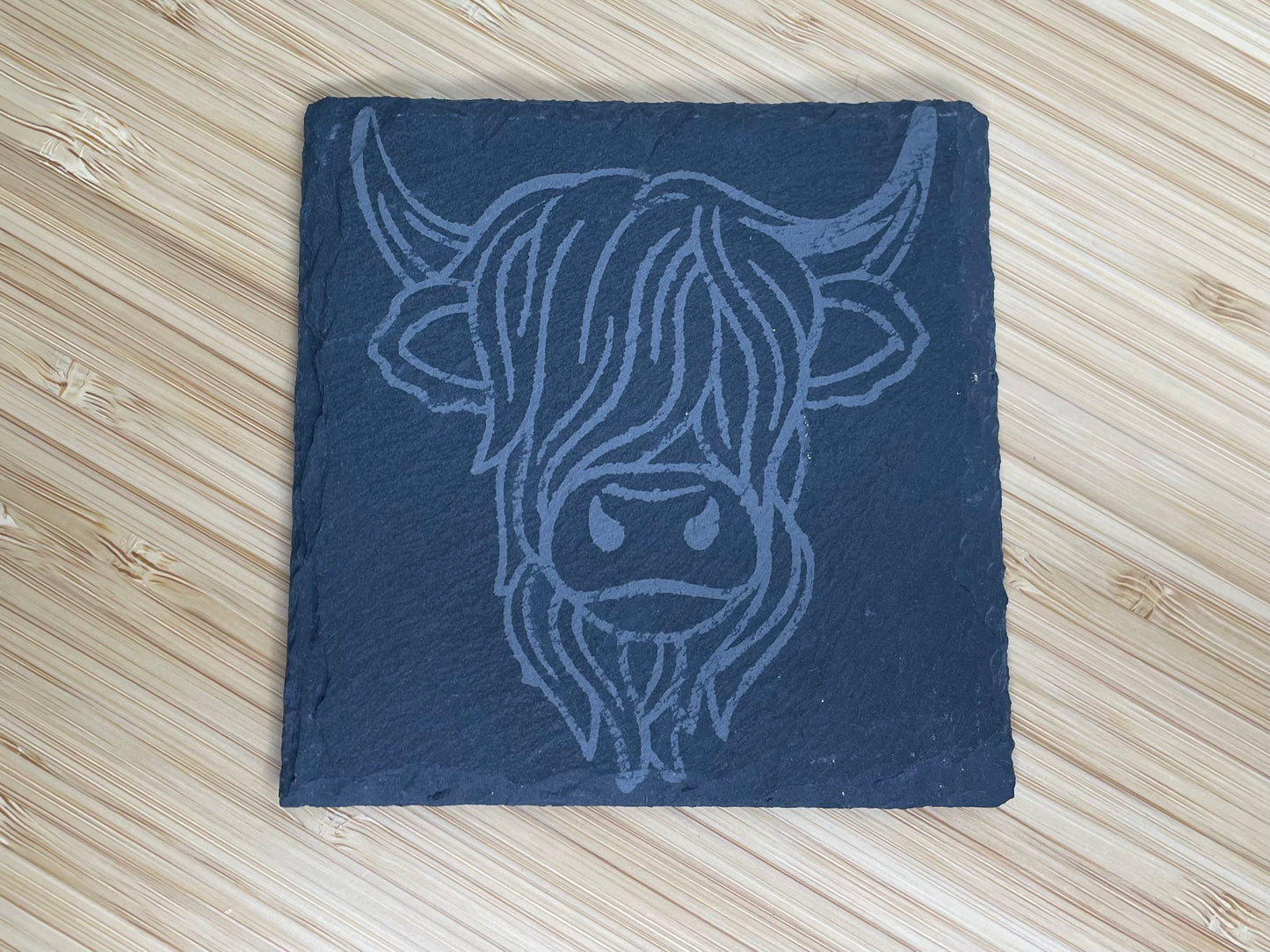 Hand Etched Slate Coasters