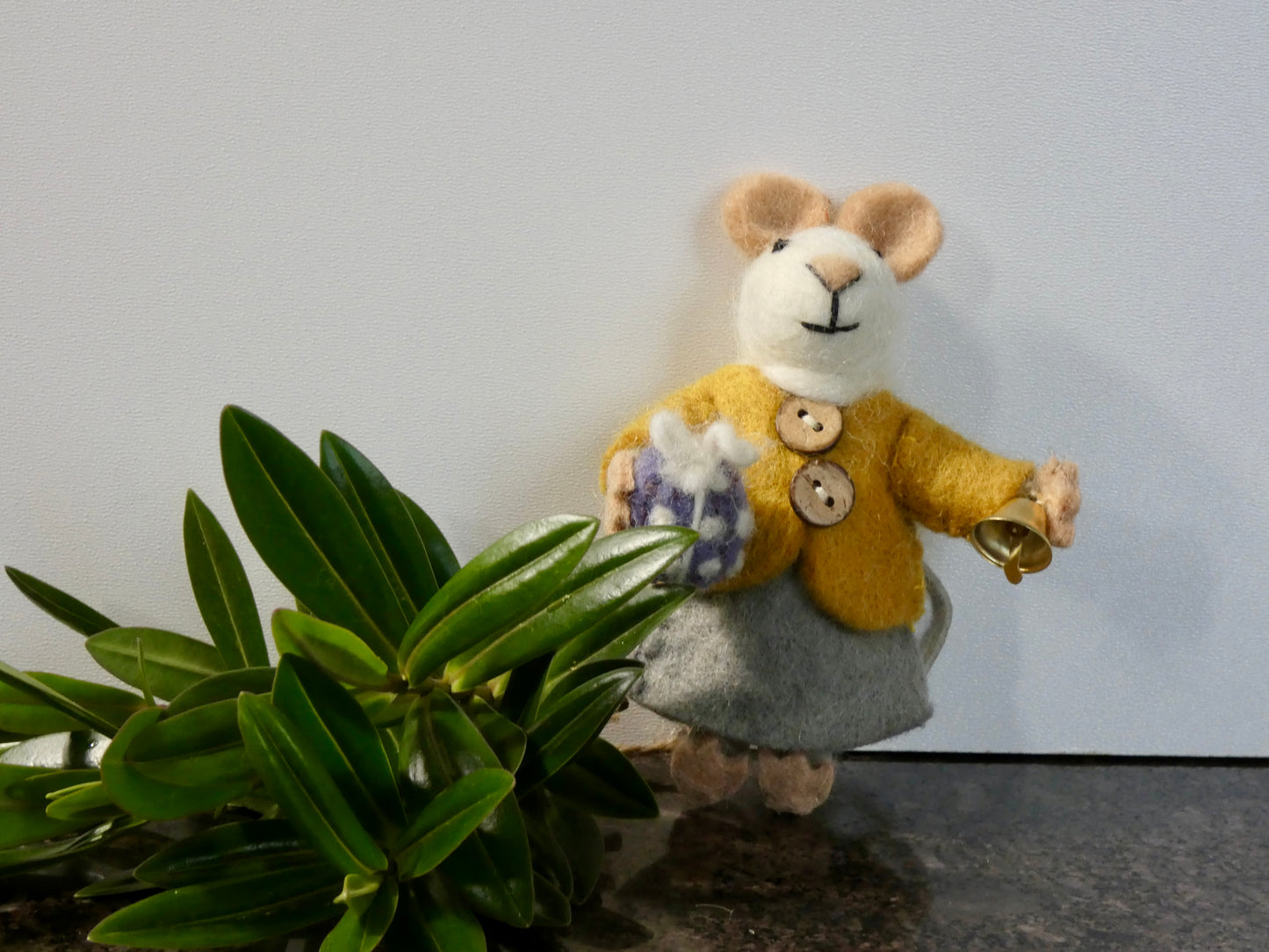 Handmade Felt Rebecca Mouse