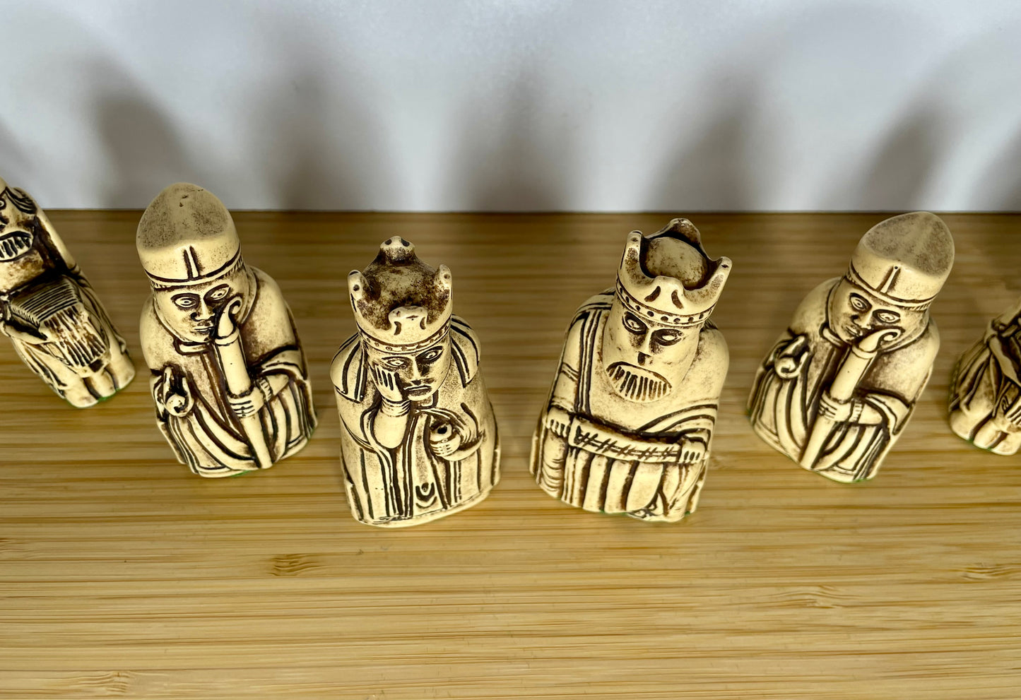 Full Size Isle of Lewis set of Chess Pieces