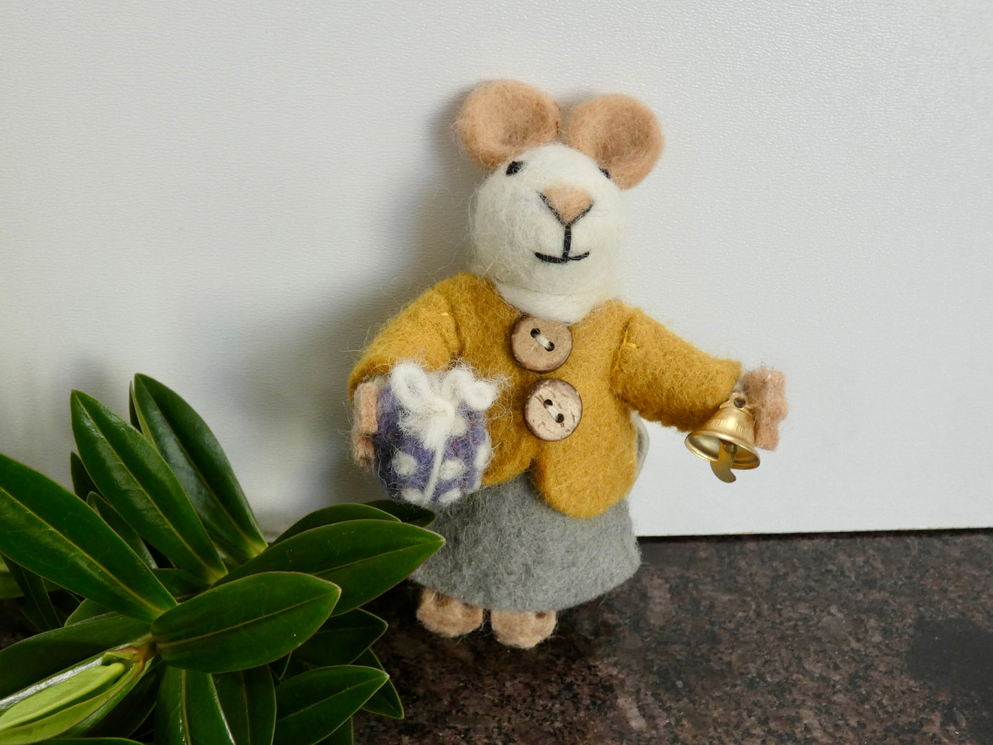 Handmade Felt Rebecca Mouse