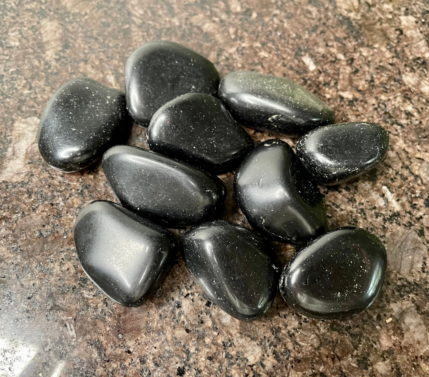 Black Obsidian Polished
Tumblestone Healing Crystal