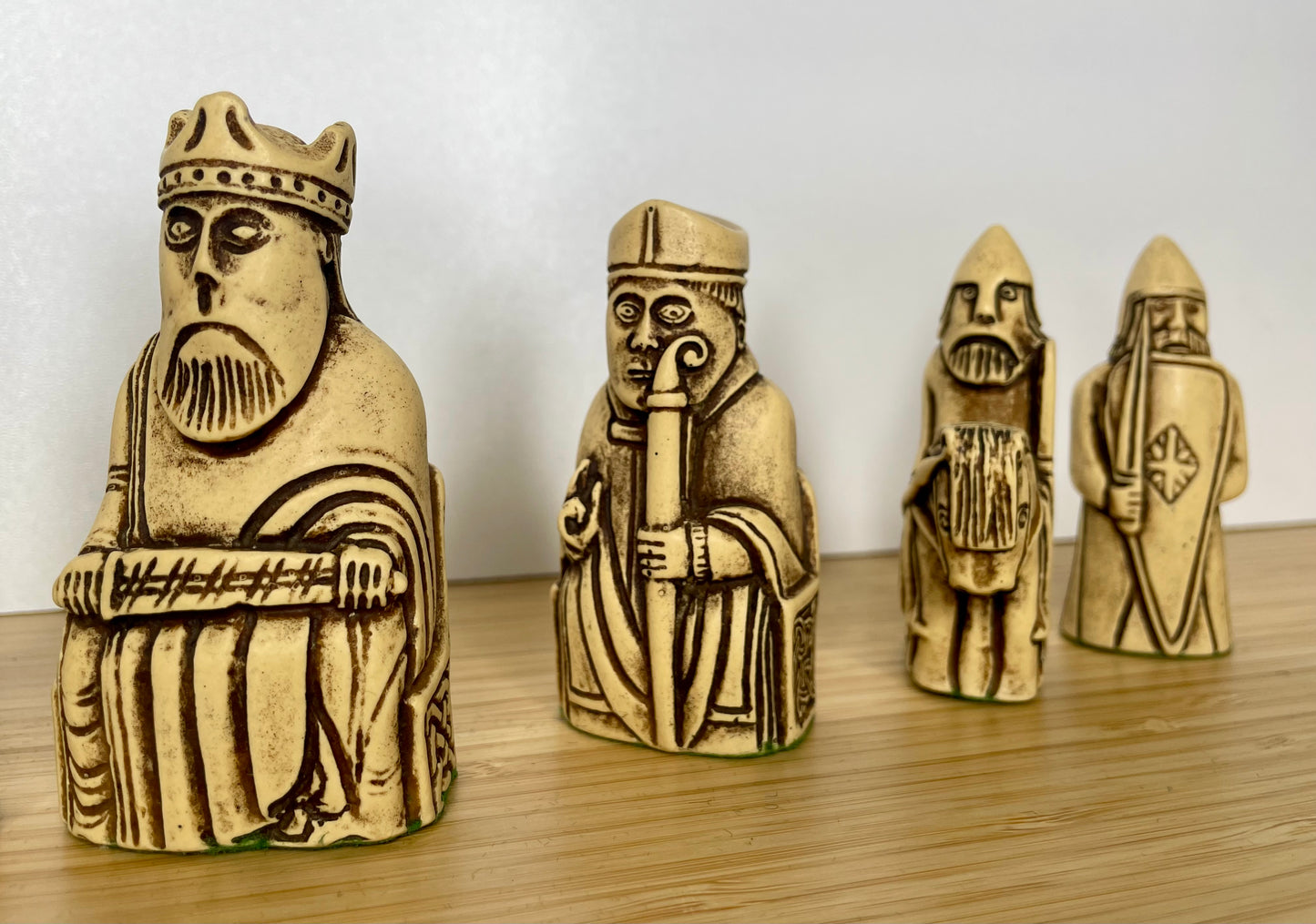 Full Size Isle of Lewis set of Chess Pieces