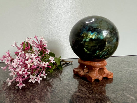 Labradorite Sphere - spiritual healing