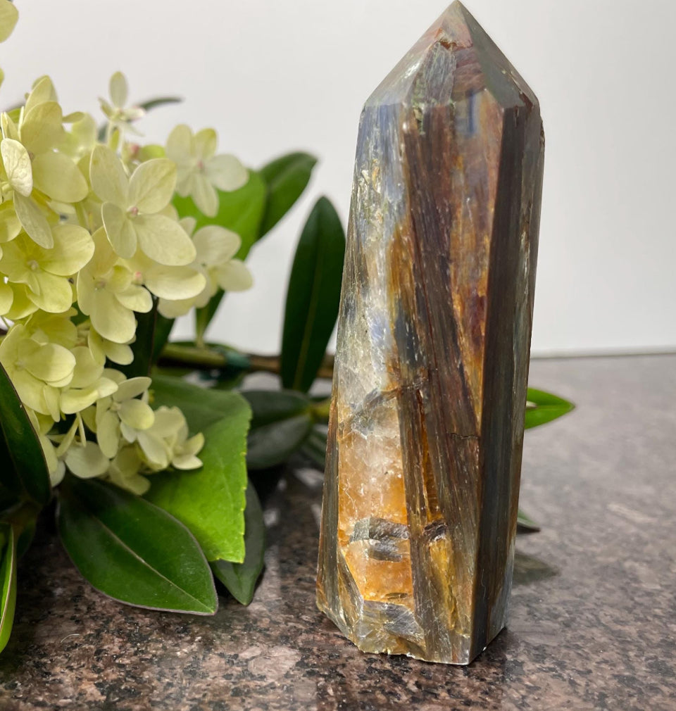 Blue Kyanite Healing Tower Point