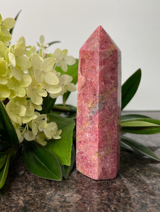 Strawberry Quartz point